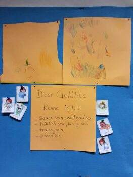 Kindergarten Gefühle kennen